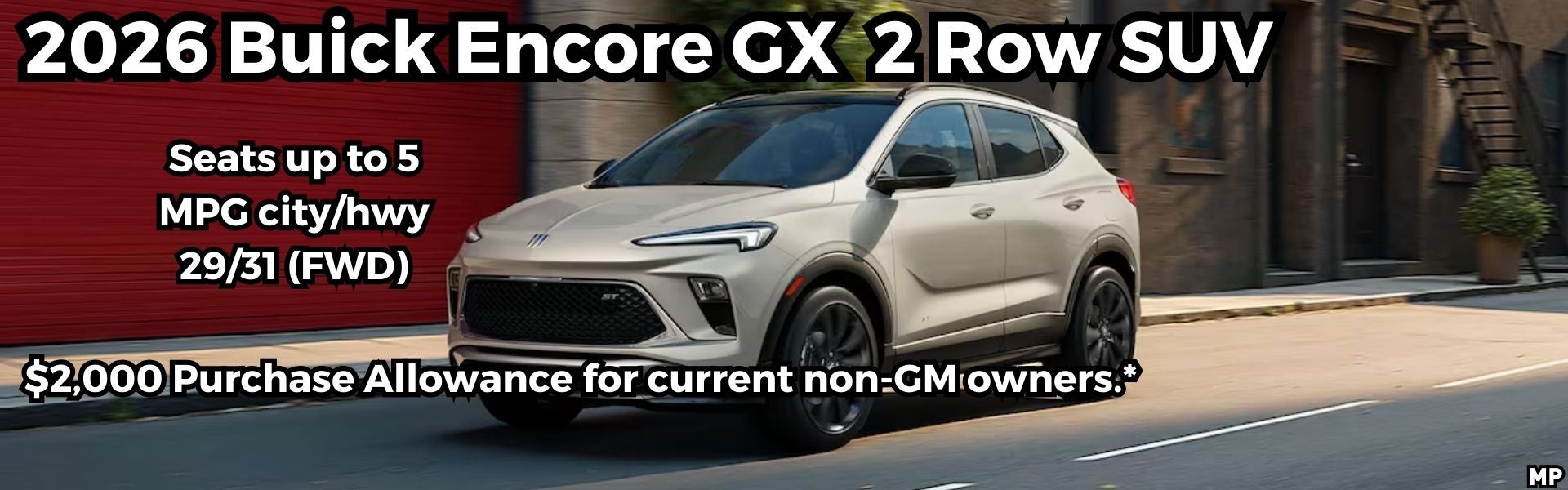 2026 Buick Encore GX offer