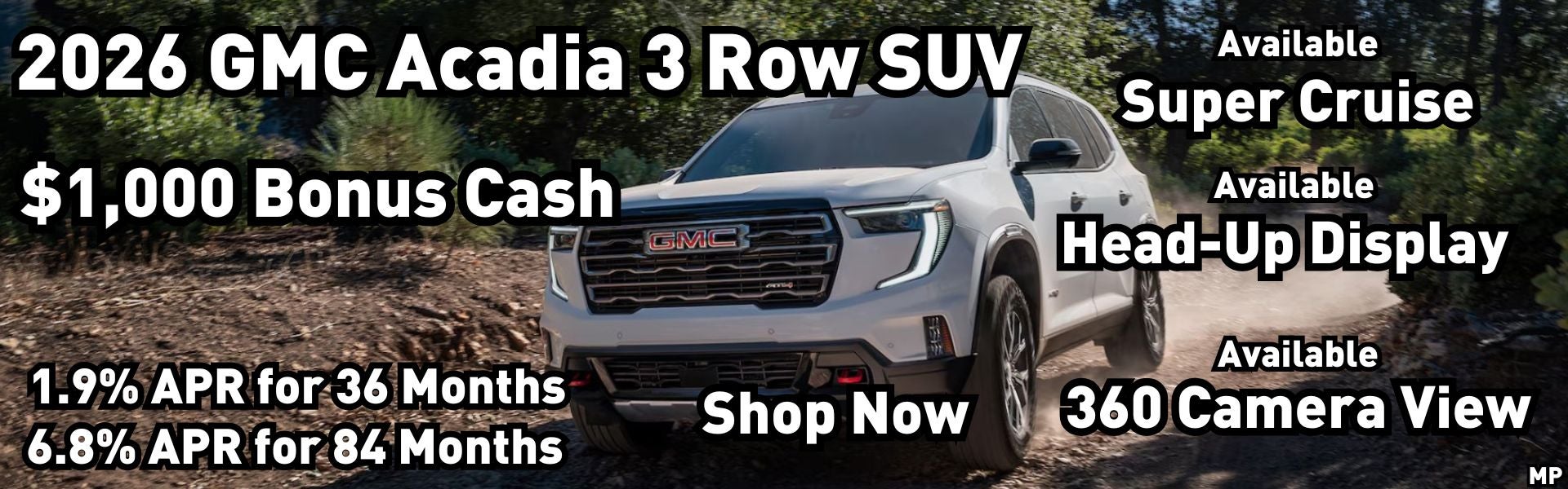2026 GMC Acadia Offer