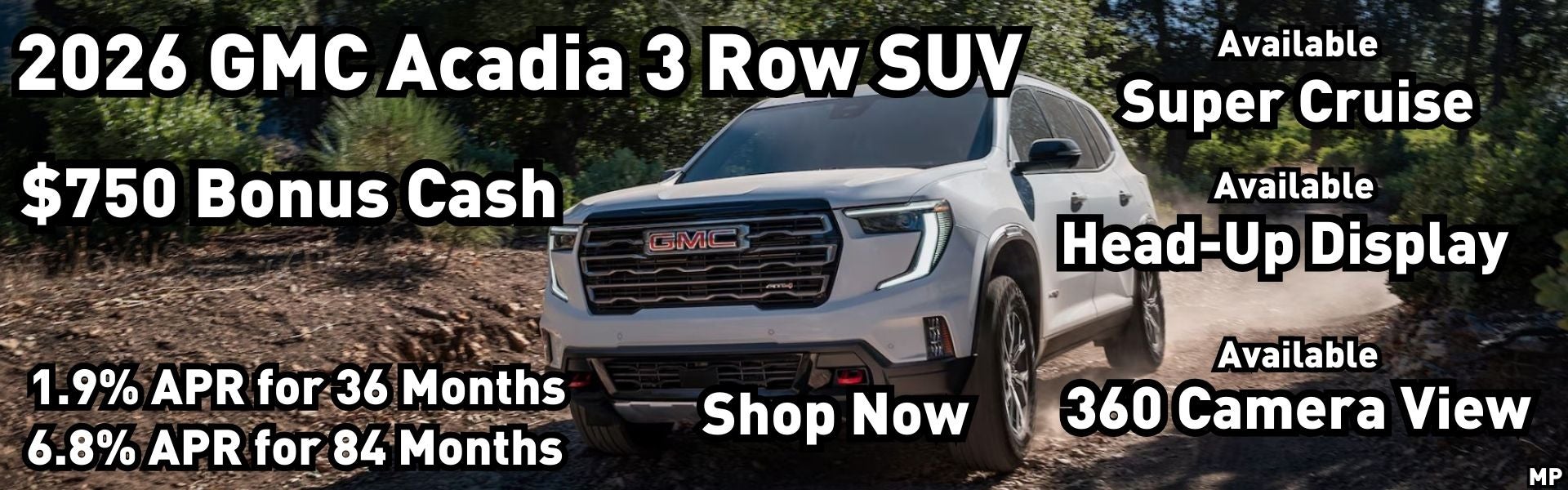 2026 GMC Acadia Offer