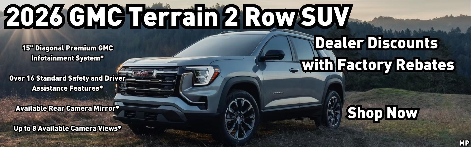 2026 GMC Terrain offer