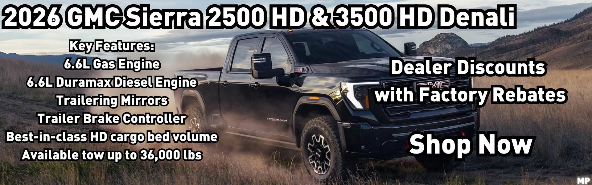 2026 GMC Sierra 2500 HD