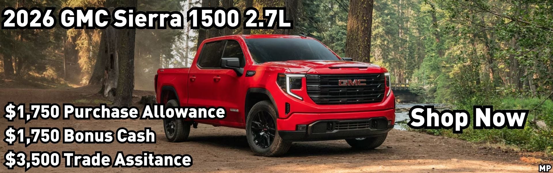 2026 GMC Sierra 1500 offer