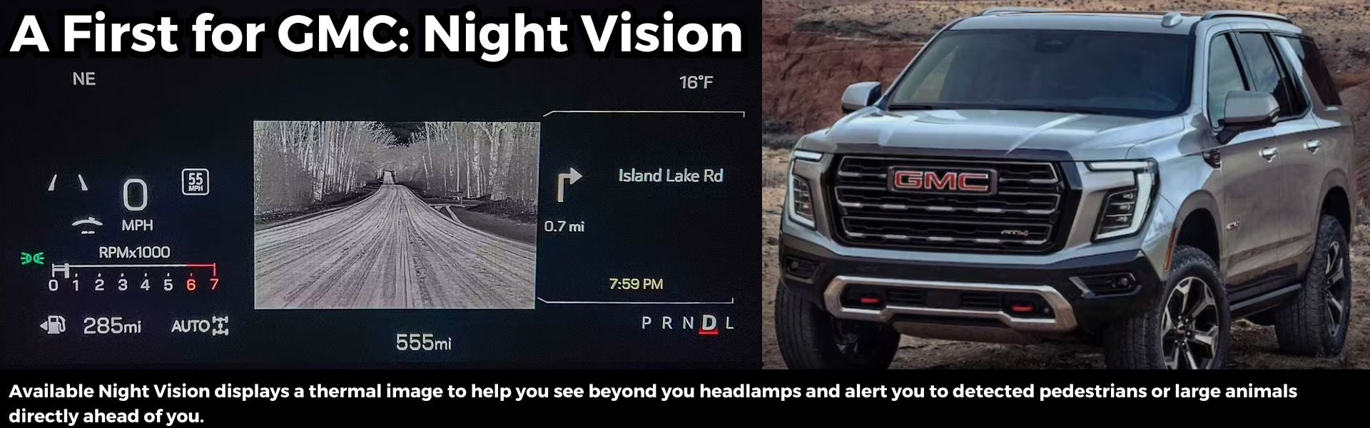 GMC Night Vision Camera